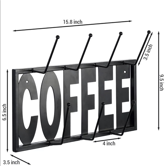 NIB Set of Coffee Mug Racks - Picture 4 of 4